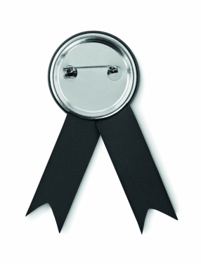 Logo trade promotional product photo of: Ribbon style badge pin