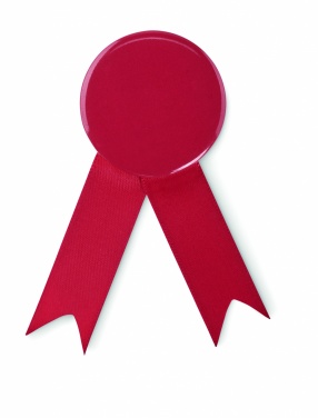 Logo trade promotional products picture of: Ribbon style badge pin