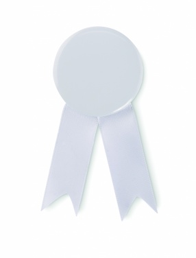 Logo trade promotional items picture of: Ribbon style badge pin