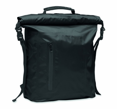 Logo trade promotional gifts picture of: RPET waterproof rolltop bag