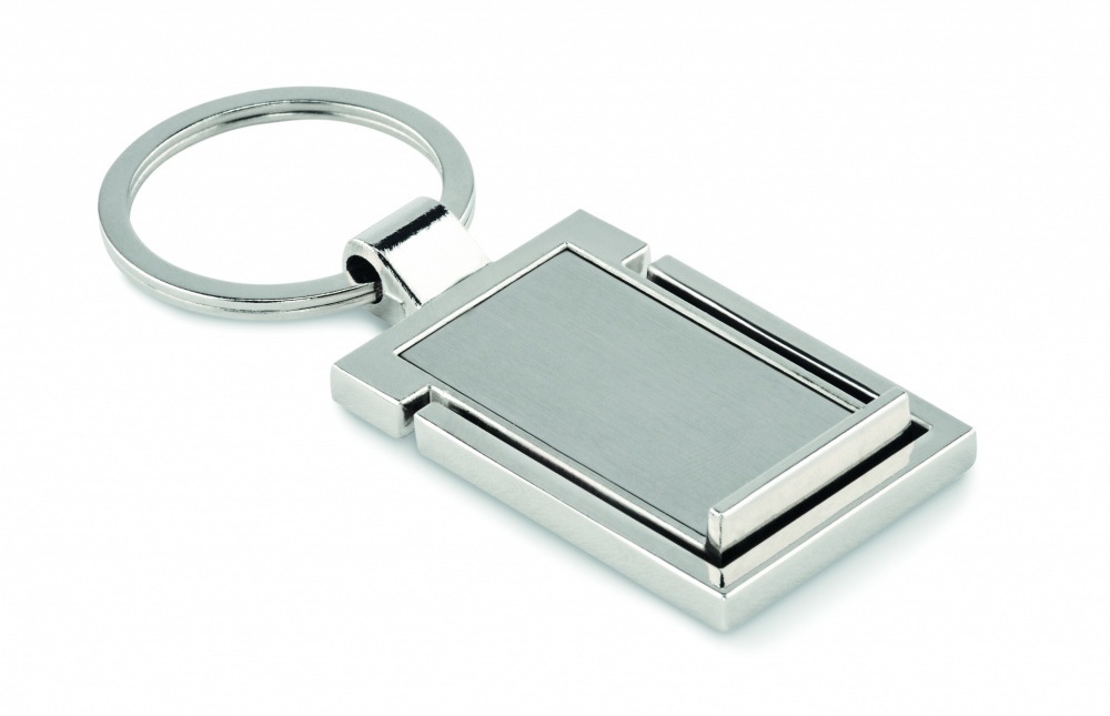 Logotrade corporate gift picture of: Metal key ring phone stand