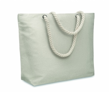 Logotrade promotional giveaway image of: Cord handle beach bag 220gr/m²