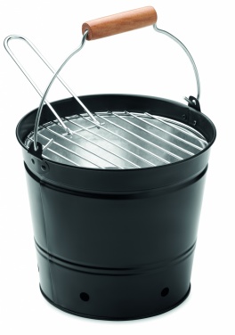 Logo trade promotional gifts image of: Portable bucket barbecue