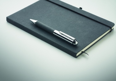 Logo trade promotional merchandise picture of: Recycled leather notebook set