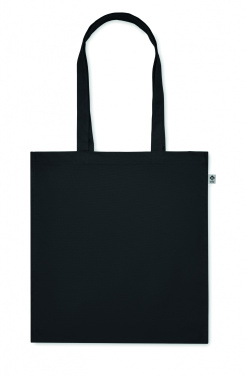 Logo trade promotional merchandise photo of: Organic cotton shopping bag