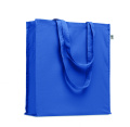 Organic cotton shopping bag, Royal Blue