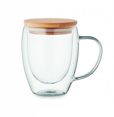 Logotrade promotional item picture of: Double wall borosilicate mug