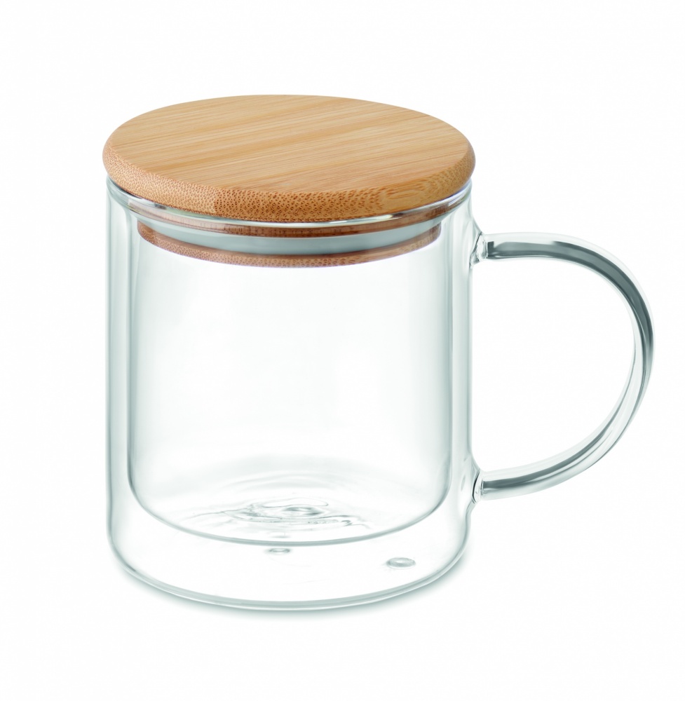 Logotrade promotional merchandise photo of: Double wall borosilicate mug