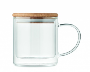 Logotrade promotional giveaways photo of: Double wall borosilicate mug