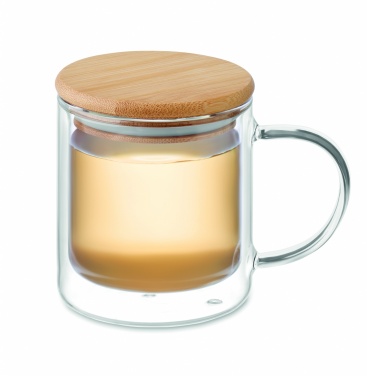 Logo trade promotional merchandise picture of: Double wall borosilicate mug