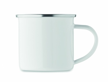 Logo trade promotional items image of: Enamel sublimation mug 200ml