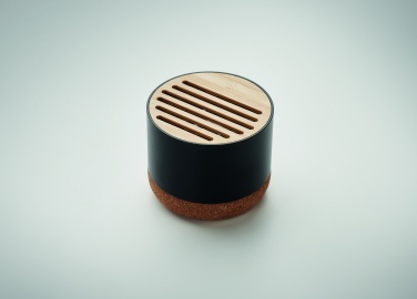 Logo trade promotional products picture of: Cork and aluminium speaker