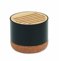 Cork and aluminium speaker, Black