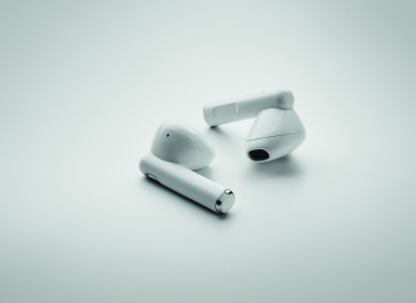 Logo trade promotional items picture of: TWS earbuds with charging base