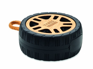 Logo trade promotional item photo of: Wireless speaker tire shaped