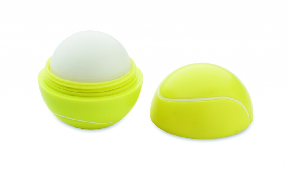 Logotrade corporate gifts photo of: Lip balm in tennis ball shape