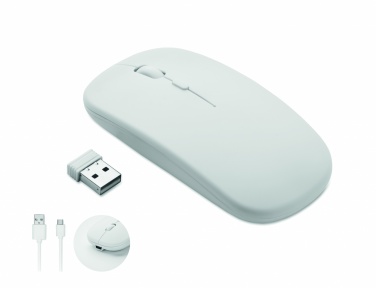 Logo trade promotional item photo of: Rechargeable wireless mouse