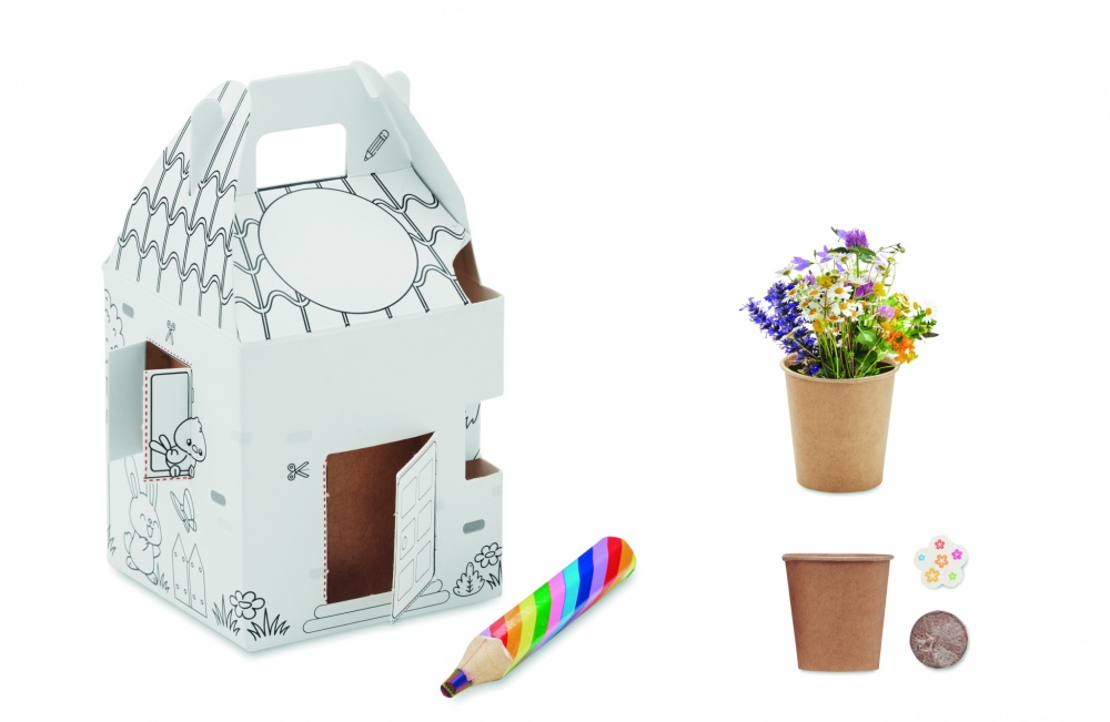 Logotrade business gift image of: House shaped seeds grow set