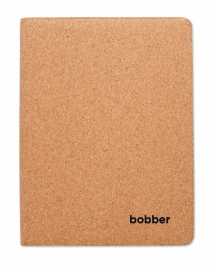 Logo trade promotional gift photo of: A4 cork conference folder