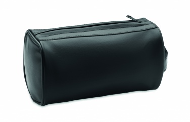 Logo trade corporate gift photo of: Soft PU cosmetic bag and zipper