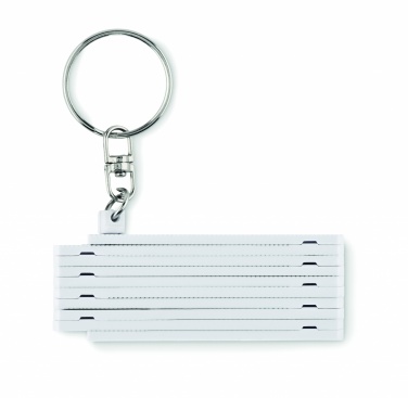 Logotrade promotional items photo of: Carpenters ruler key ring 50cm Kotka