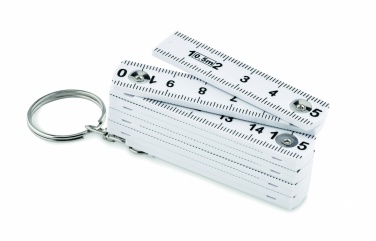 Logotrade promotional gifts photo of: Carpenters ruler key ring 50cm Kotka