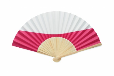 Logo trade promotional merchandise picture of: Manual fan flag design