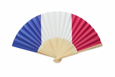 Logo trade corporate gifts image of: Manual fan flag design