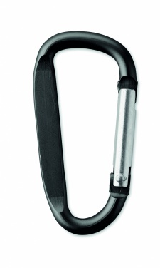 Logo trade promotional giveaways picture of: Carabiner clip in aluminium.