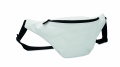 Soft PU waist bag, White