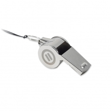 Logotrade promotional merchandise image of: Metal whistle