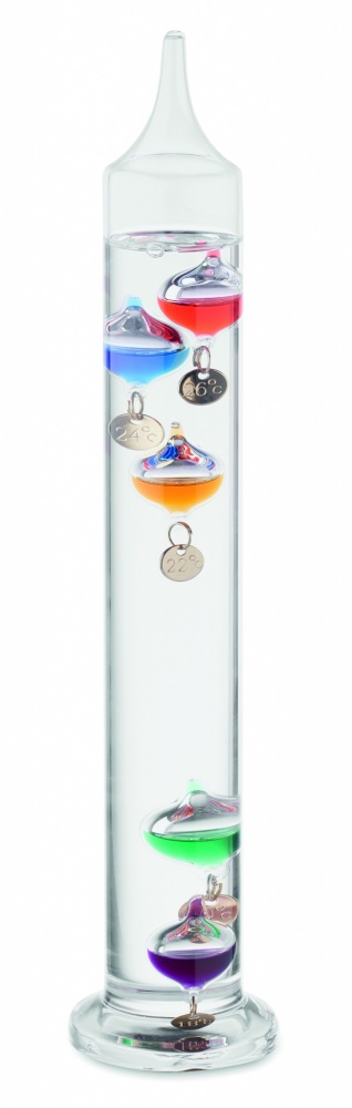 Logotrade promotional items photo of: Galileo thermometer glass 28cm