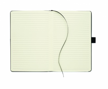 Logo trade corporate gifts image of: A5 notebook PU front pocket