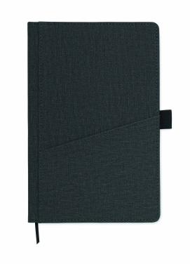 Logotrade promotional product image of: A5 notebook PU front pocket