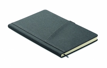 Logotrade promotional giveaway picture of: A5 notebook PU front pocket