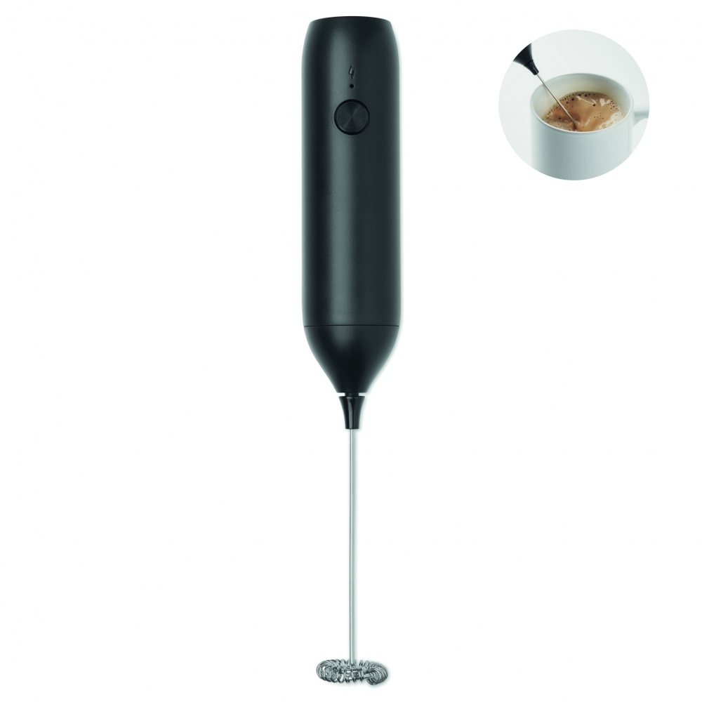 Logo trade promotional giveaways image of: Electric milk frother