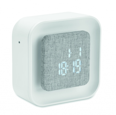 Logotrade promotional giveaway picture of: Recycled ABS/RPET alarm clock Stuttgart