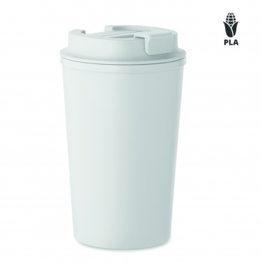 Logotrade promotional giveaway image of: PLA double wall tumbler 350ml