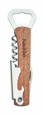 Logotrade promotional merchandise photo of: 3 in 1 bamboo bottle opener