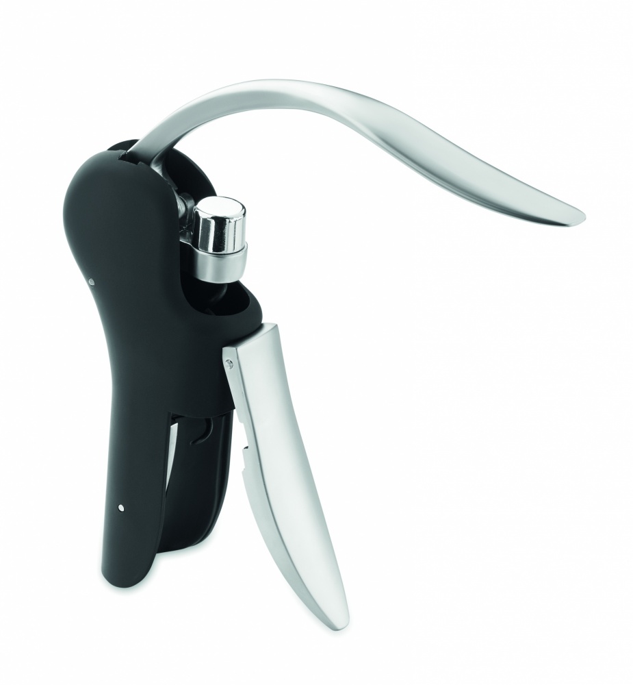 Logo trade promotional gift photo of: Automatic lever corkscrew