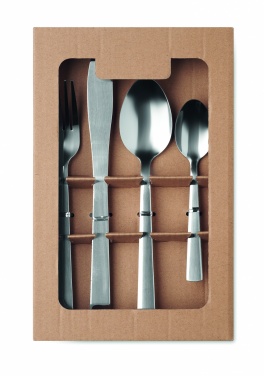 Logo trade promotional items picture of: 16 piece cutlery set.