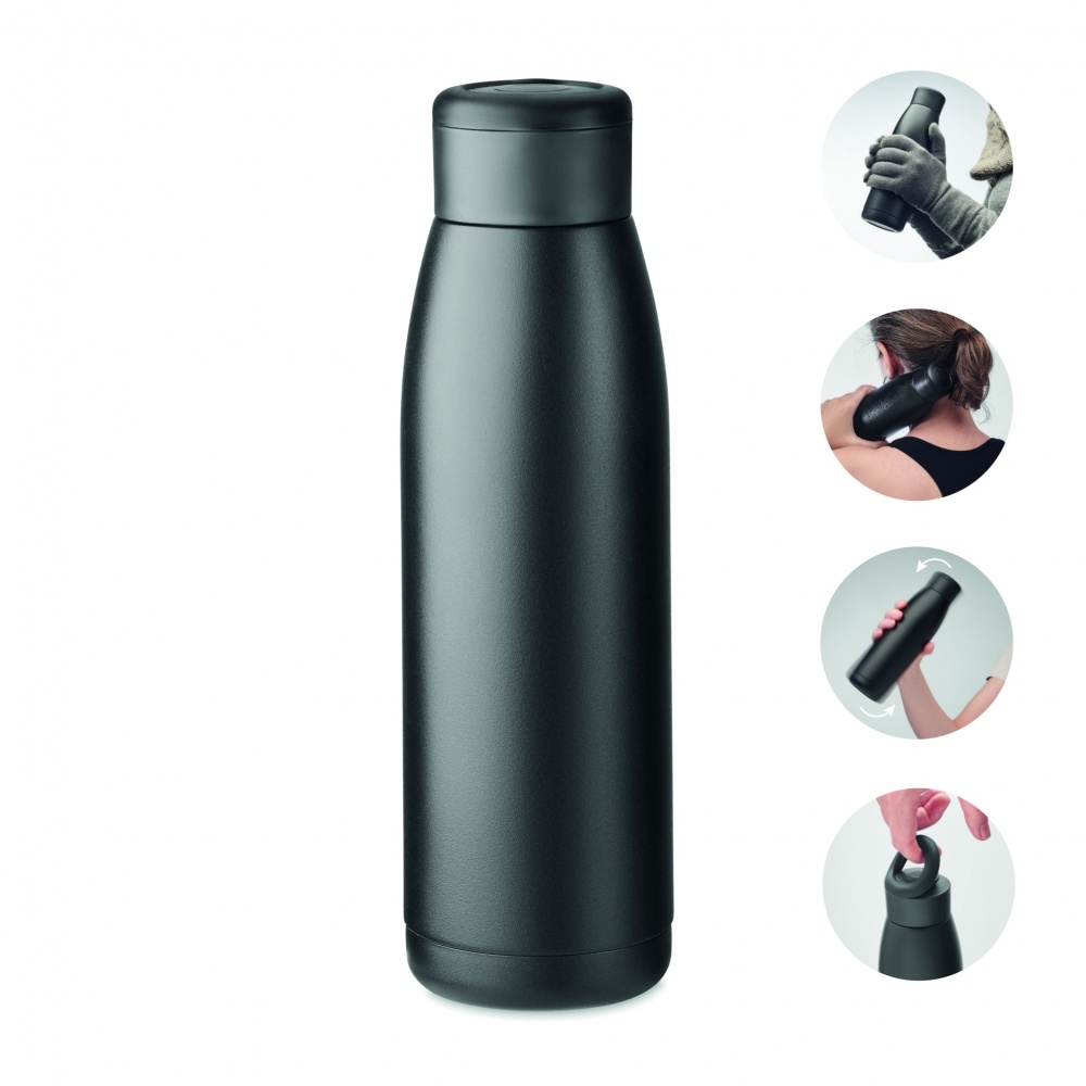 Logotrade corporate gift picture of: Heat-cool double wall bottle