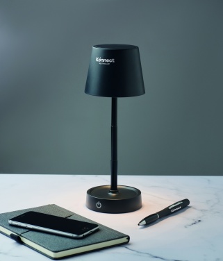 Logo trade promotional gift photo of: USB rechargeable table lamp