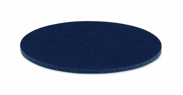 Logo trade business gifts image of: Round coaster in RPET felt