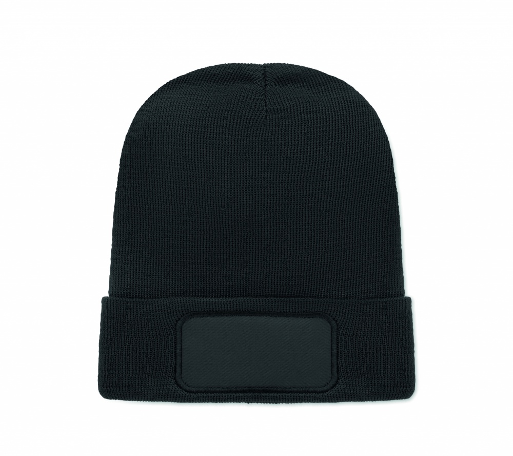 Logotrade business gift image of: Unisex beanie RPET polyester