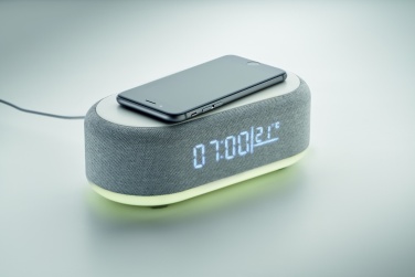 Logo trade business gifts image of: 15W wireless charging speaker