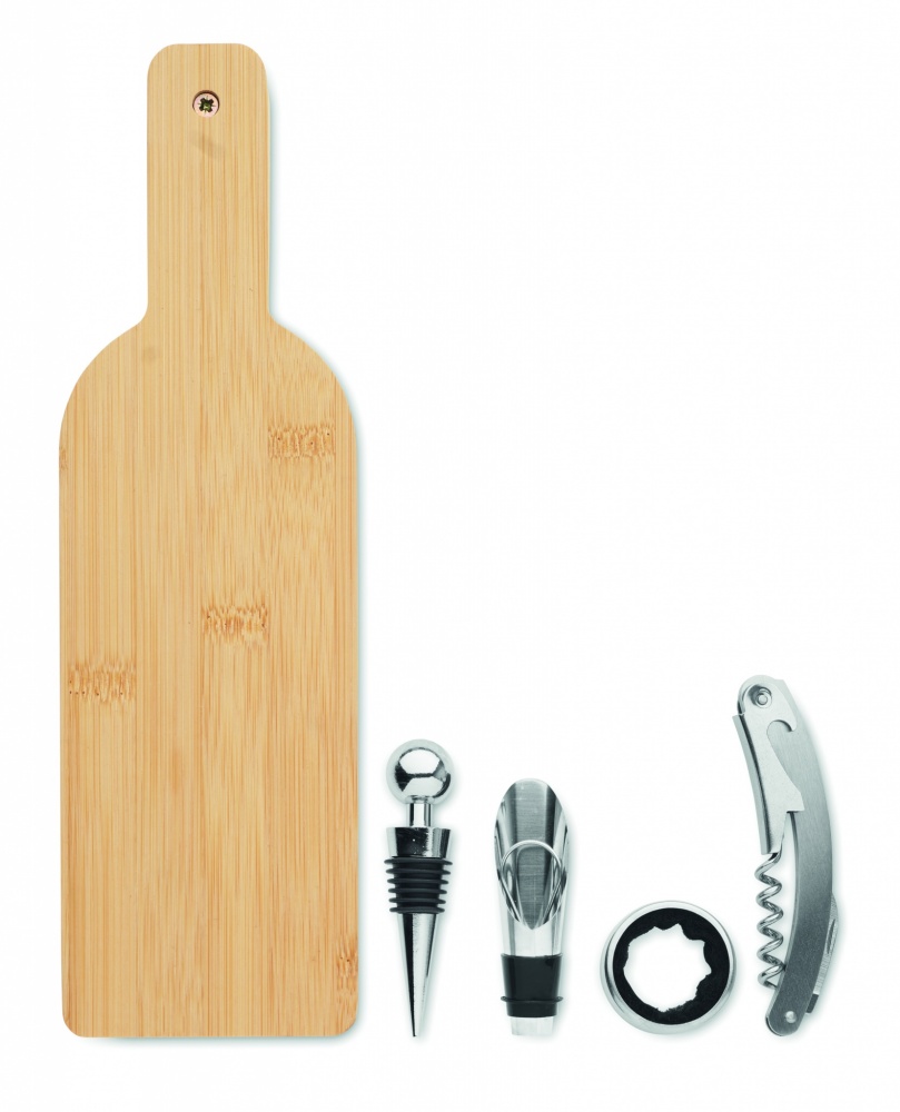 Logotrade promotional gifts photo of: Bottle shaped wine set