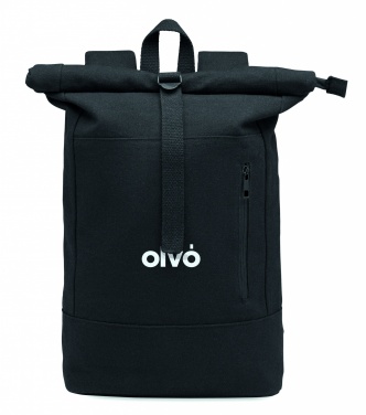 Logo trade business gift photo of: Rolltop 15'' laptop backpack