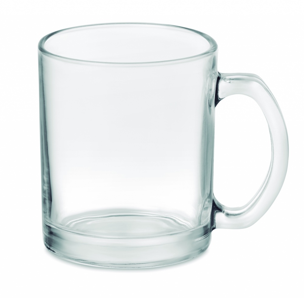 Logo trade corporate gifts picture of: Glass sublimation mug 300ml