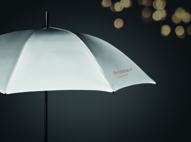 Logo trade promotional item photo of: 23 inch reflective umbrella